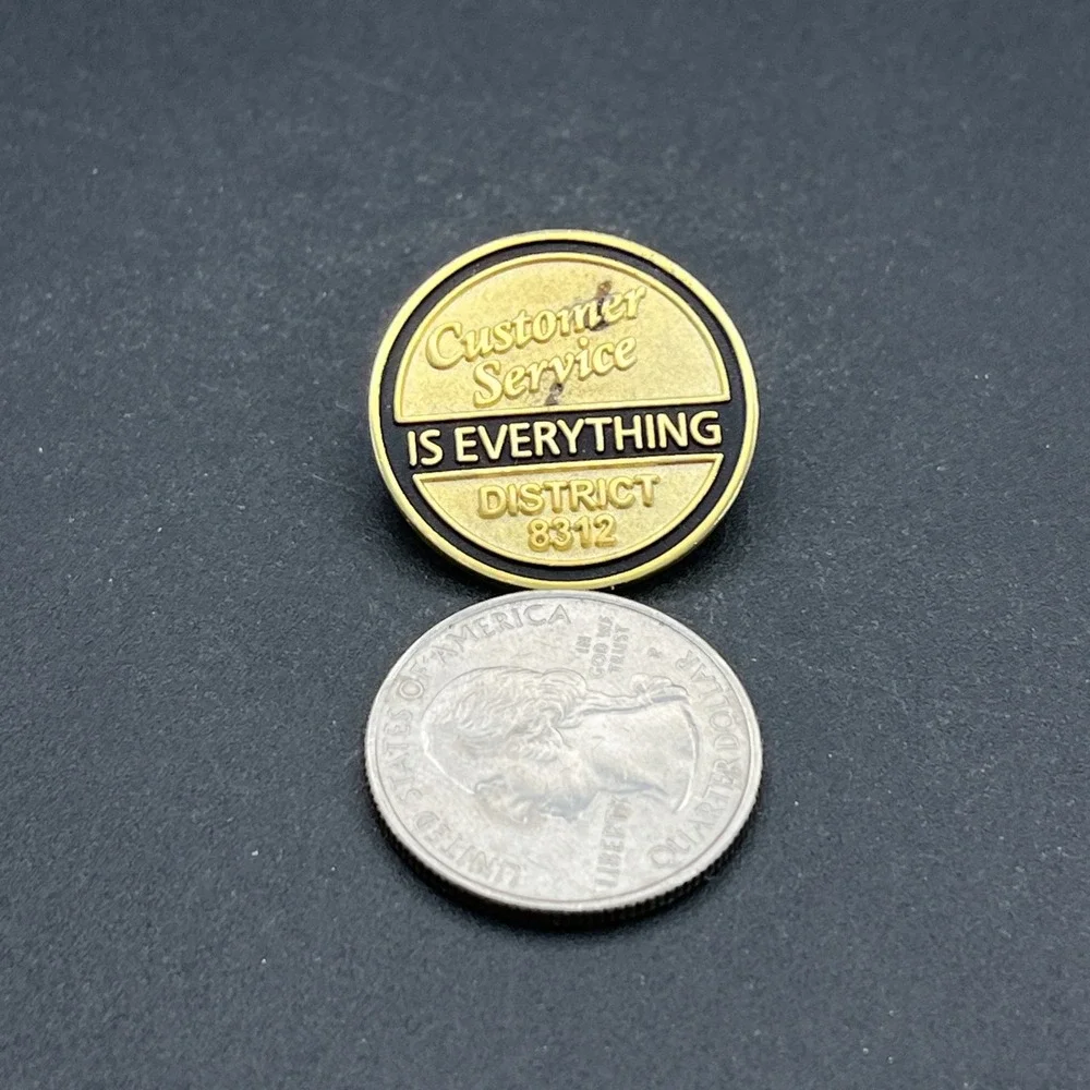 Customer Service Is‎ Everything District 8312 Lapel Hat Pin